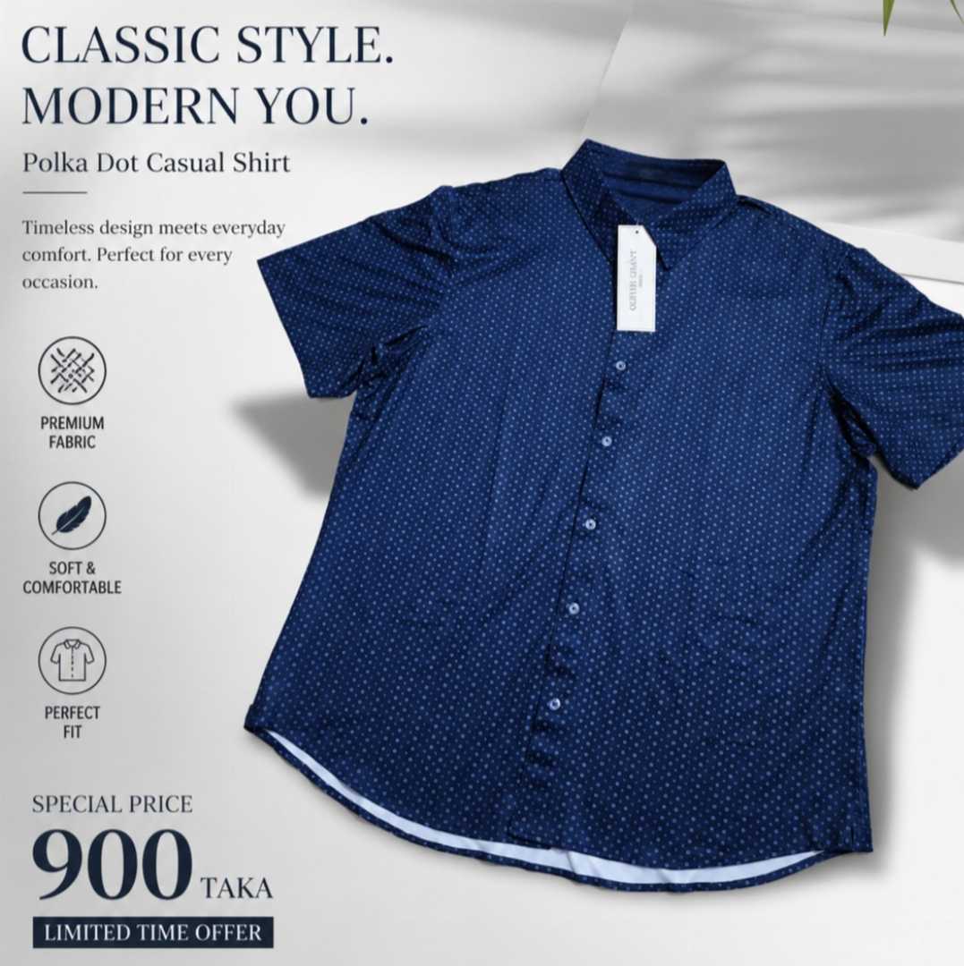 High-End,Short,Sleeve,Casual,Shirt